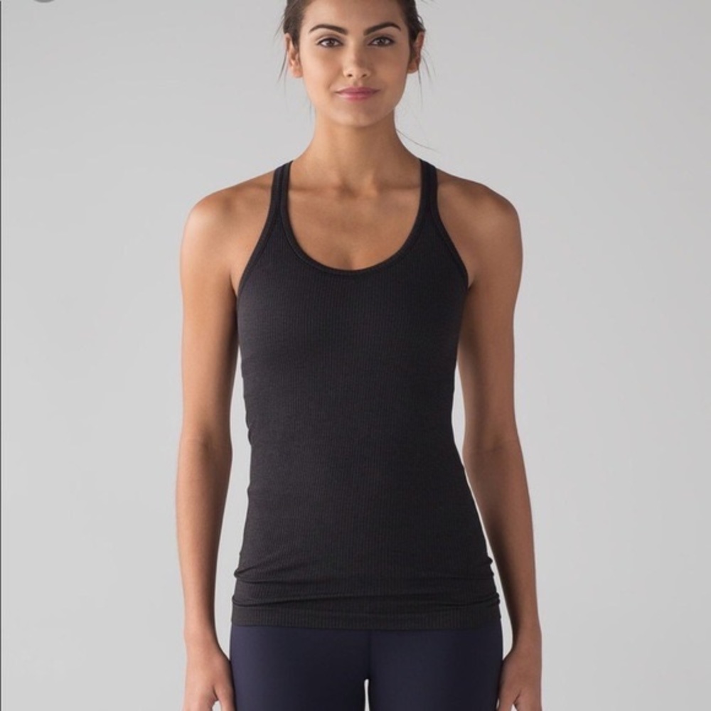 Lululemon Black Ebb to the Street Tank